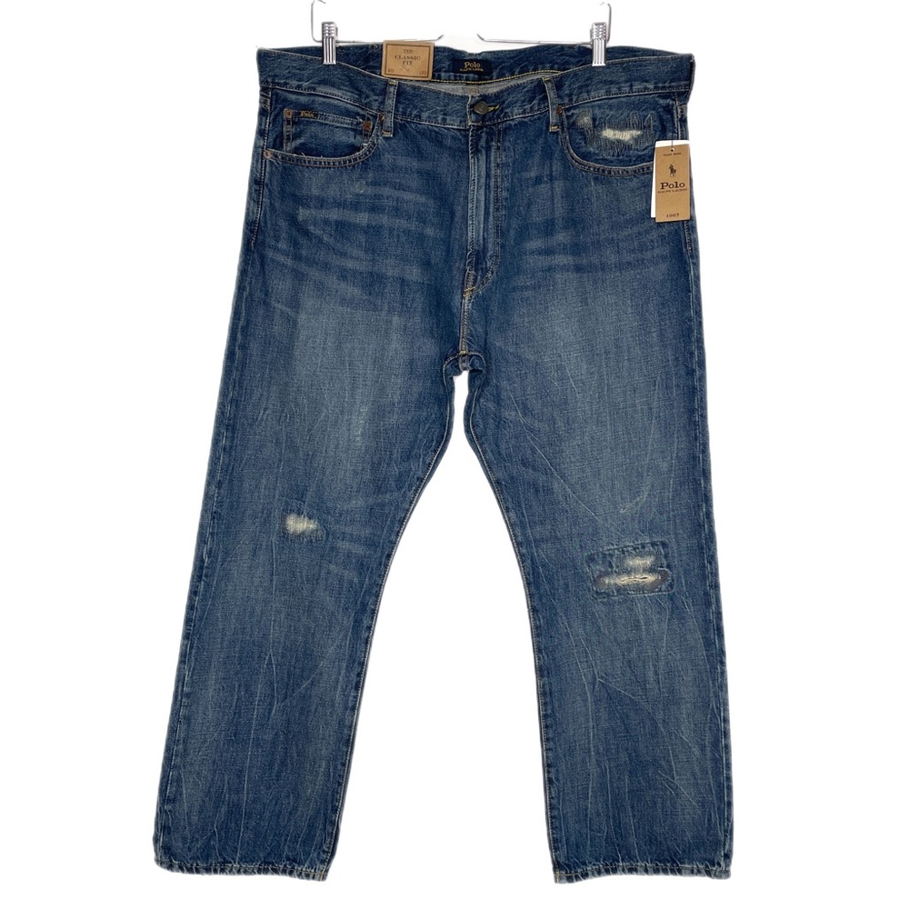 Polo Ralph Lauren Classic Fit Patchwork Jeans
